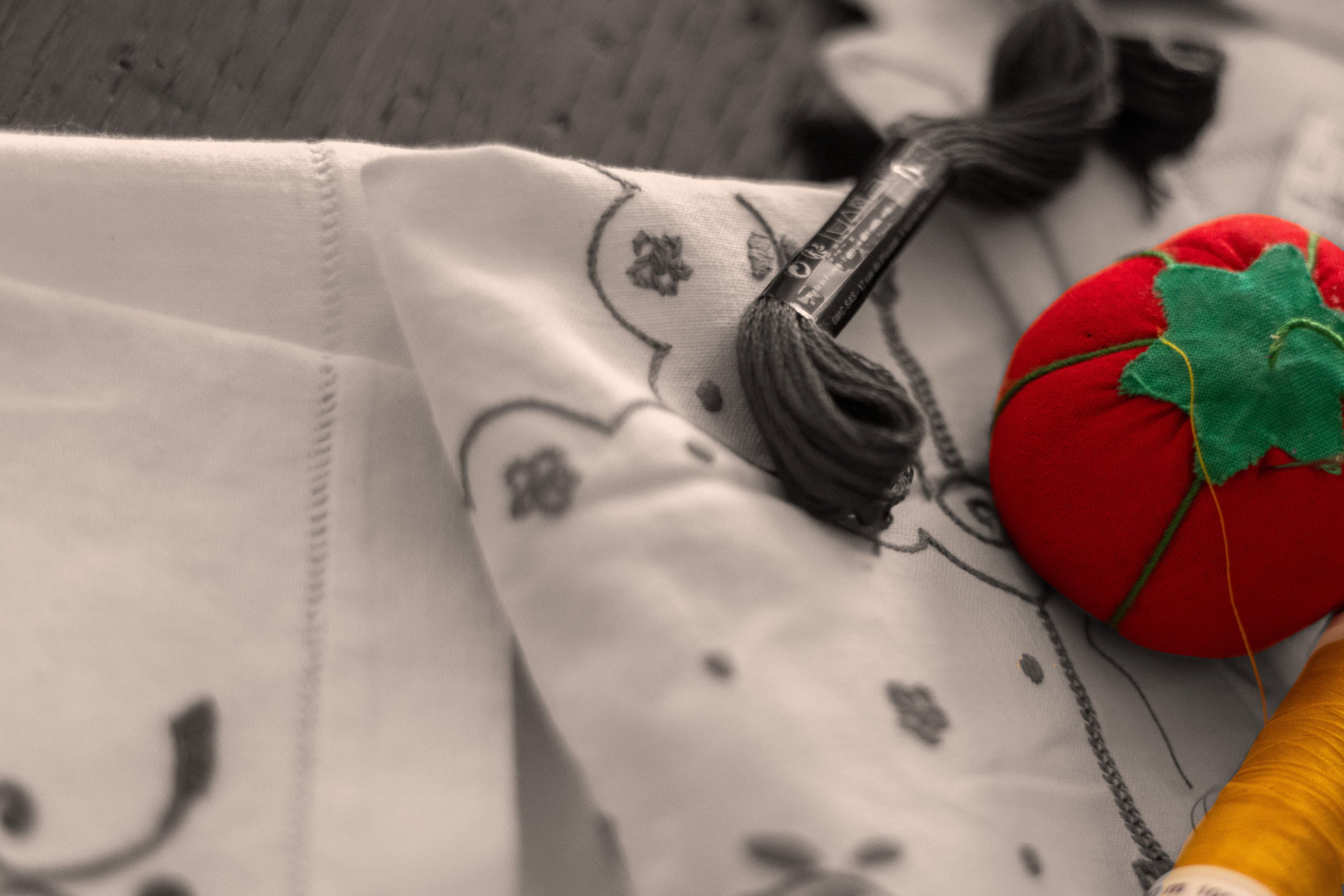 THE EMBROIDERER’S WORK TABLE