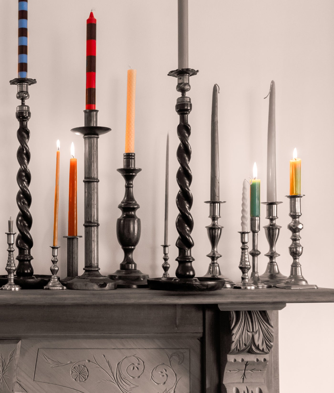 THE CANDLESTICK MANTEL