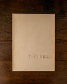 The Field Exhibition Catalogue 1968 on a wooden surface